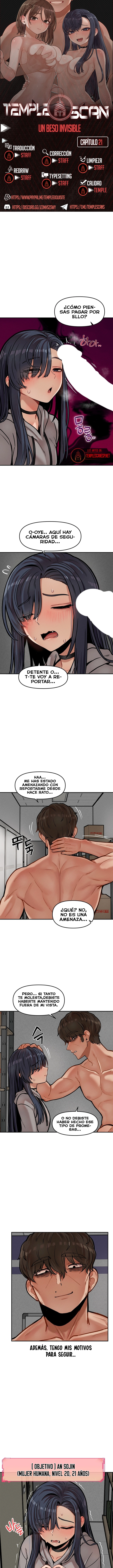 Un Beso Invisible Capítulo 21 - Página 1