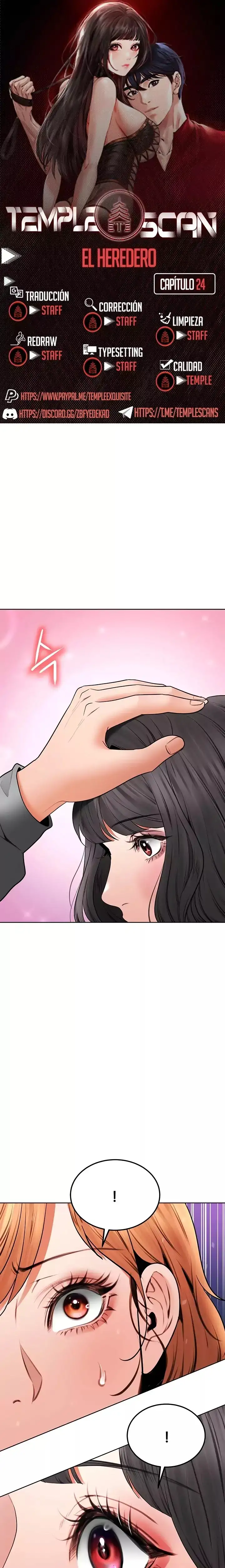 La propiedad del heredero Capítulo 24 - Página 1