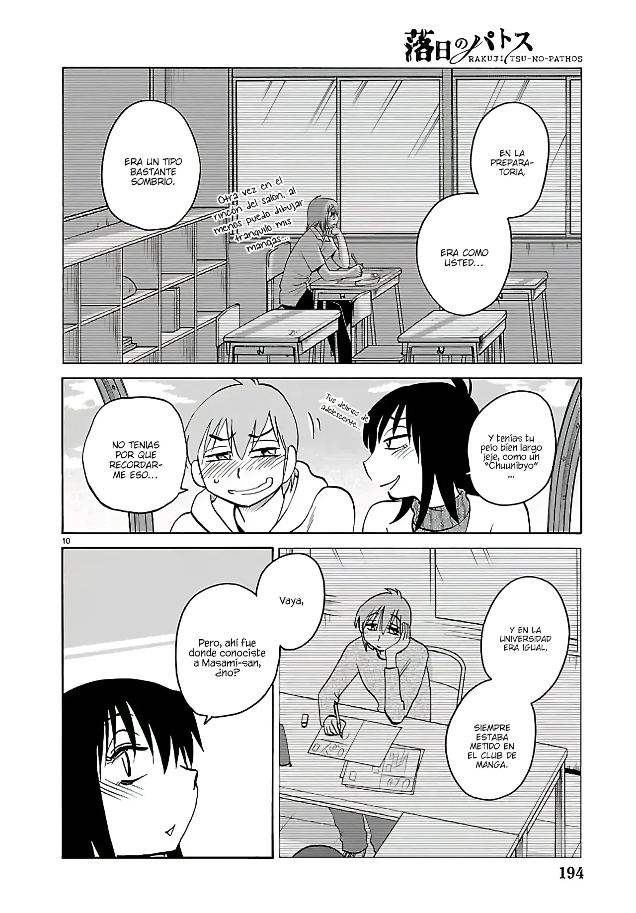 Rakujitsu no Pathos Capítulo 133 - Página 12