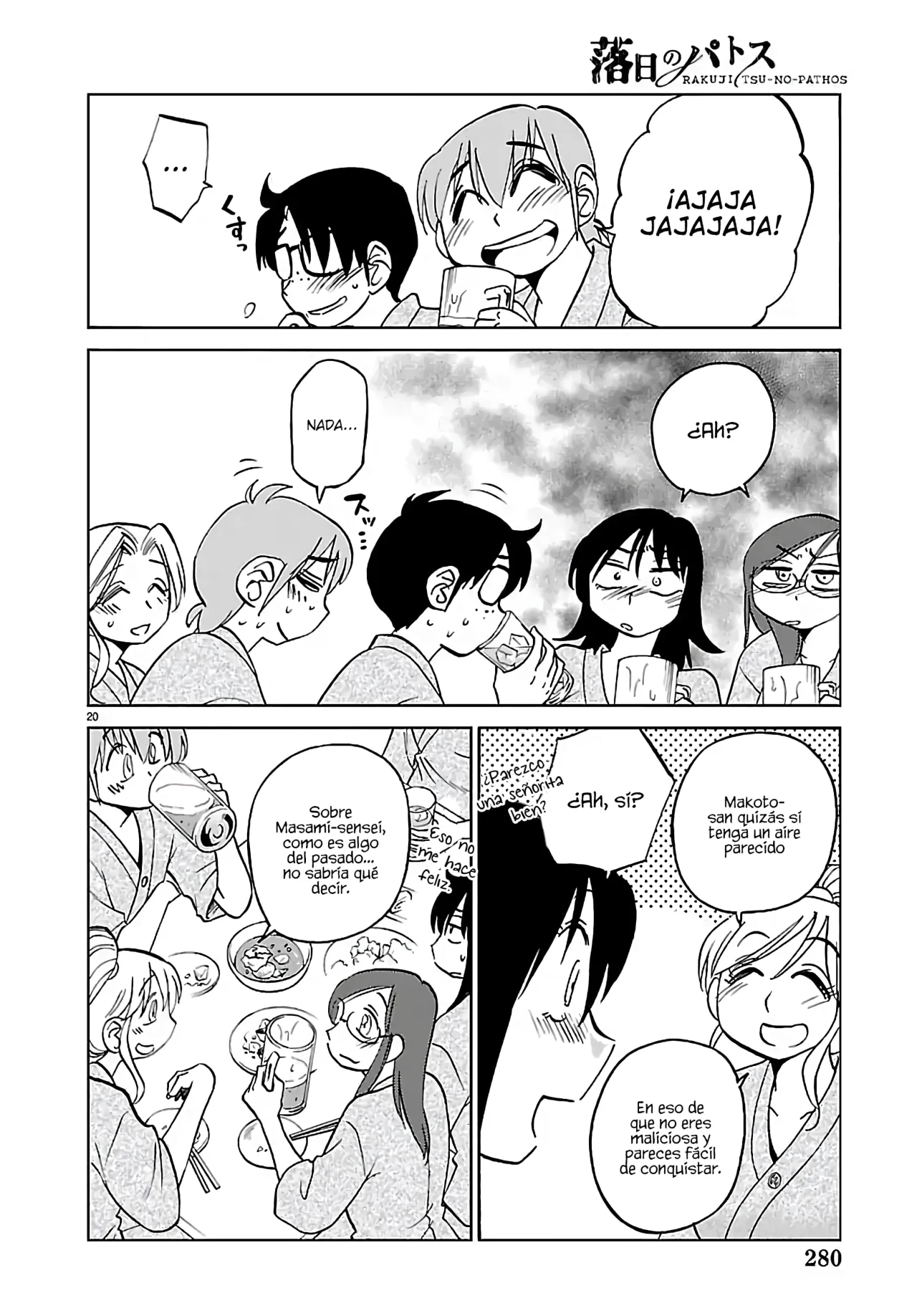 Rakujitsu no Pathos Capítulo 134 - Página 22