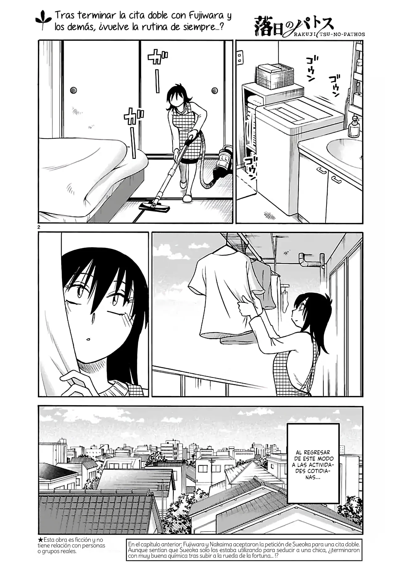 Rakujitsu no Pathos Capítulo 134 - Página 4