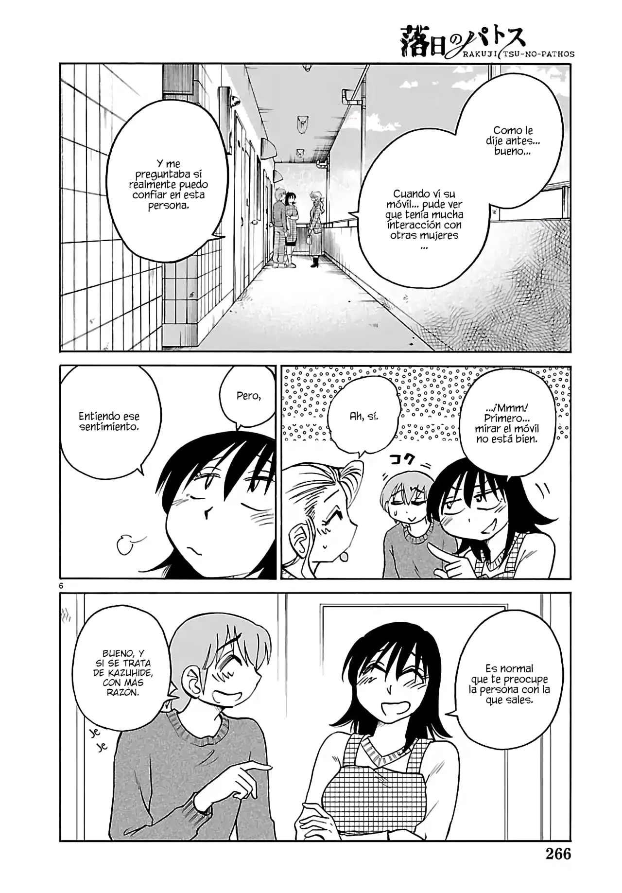 Rakujitsu no Pathos Capítulo 134 - Página 8