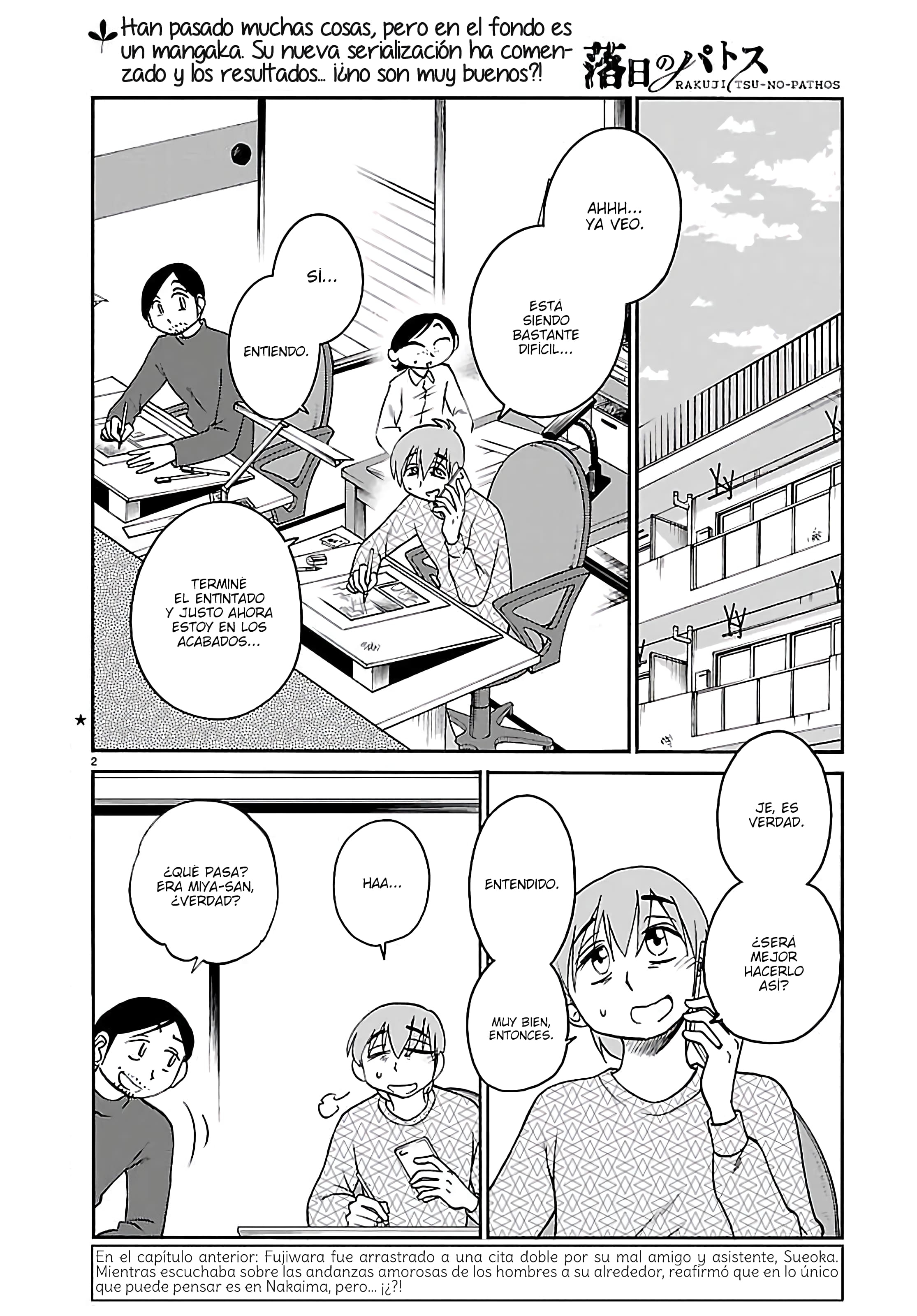 Rakujitsu no Pathos Capítulo 136 - Página 4