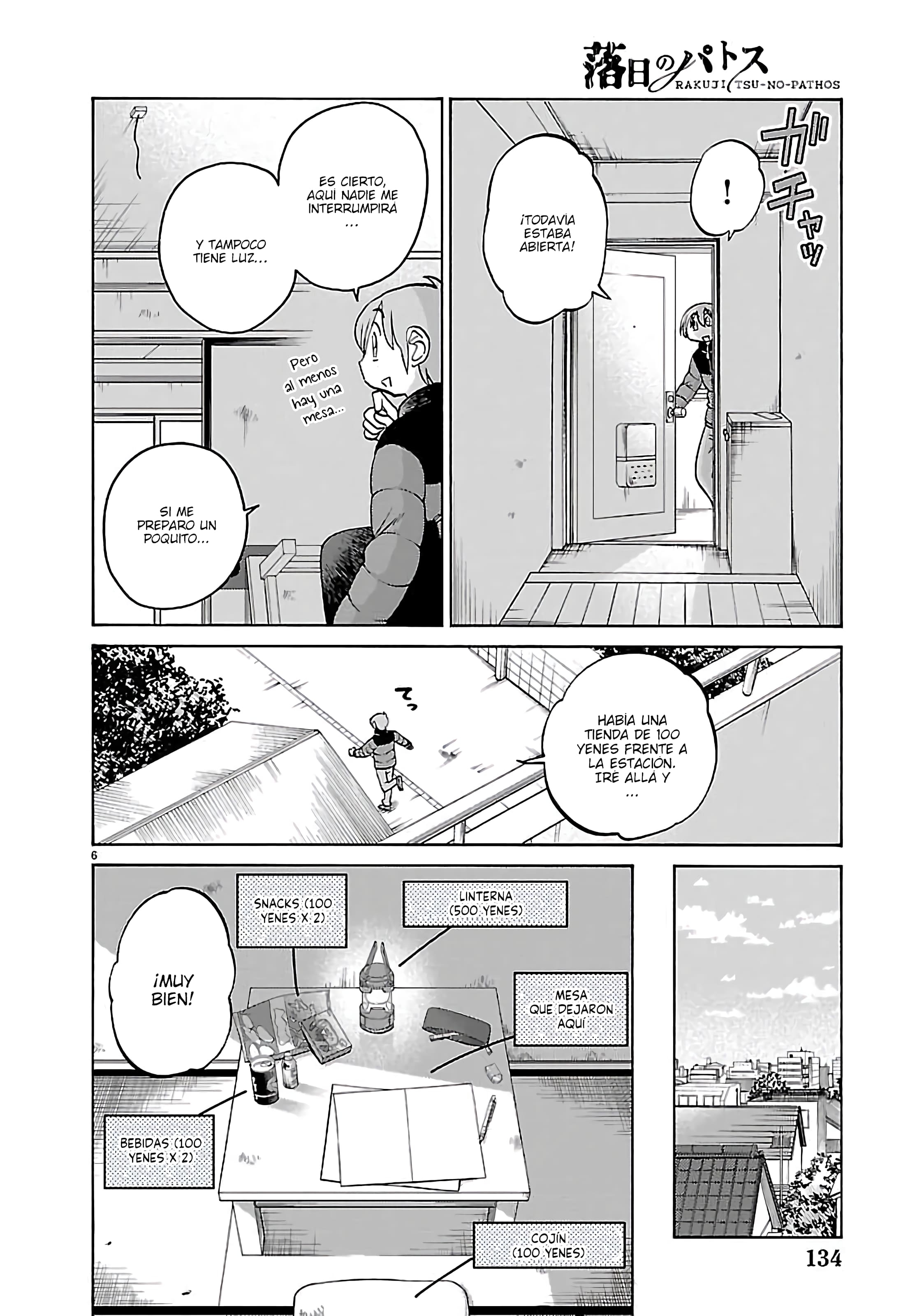 Rakujitsu no Pathos Capítulo 136 - Página 8