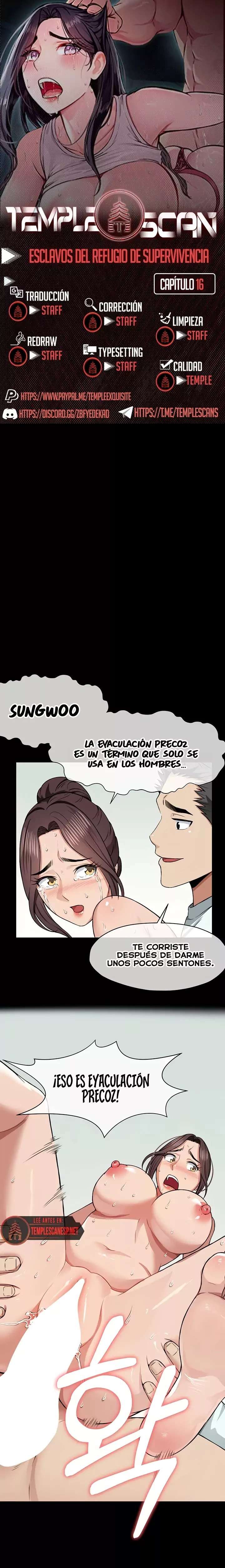 Esclavas del Refugio de Supervivencia Capítulo 16 - Página 1