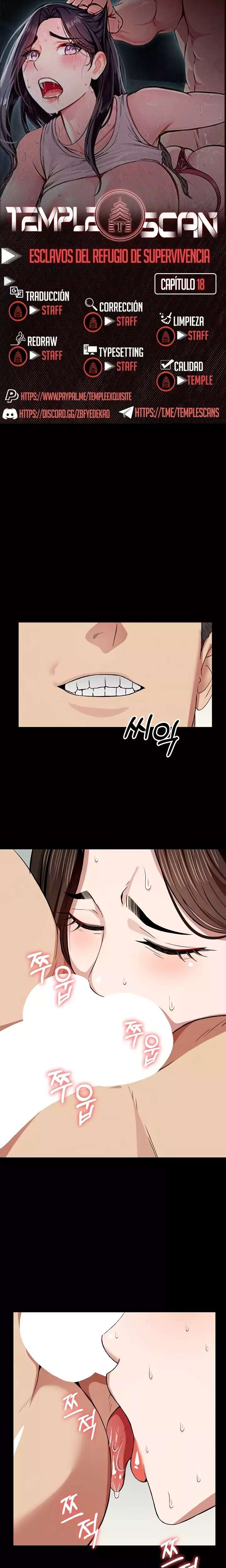 Esclavas del Refugio de Supervivencia Capítulo 18 - Página 1