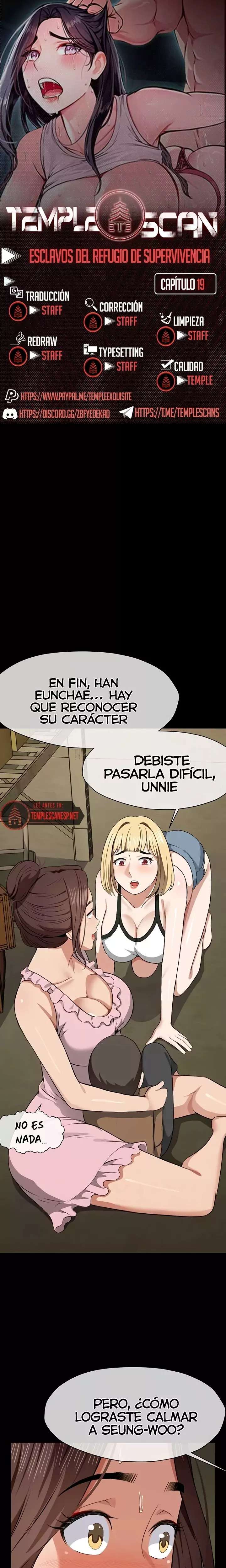 Esclavas del Refugio de Supervivencia Capítulo 19 - Página 1