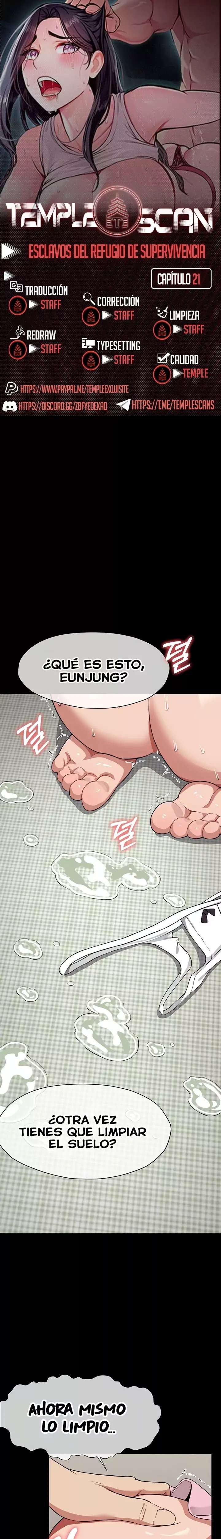 Esclavas del Refugio de Supervivencia Capítulo 21 - Página 1