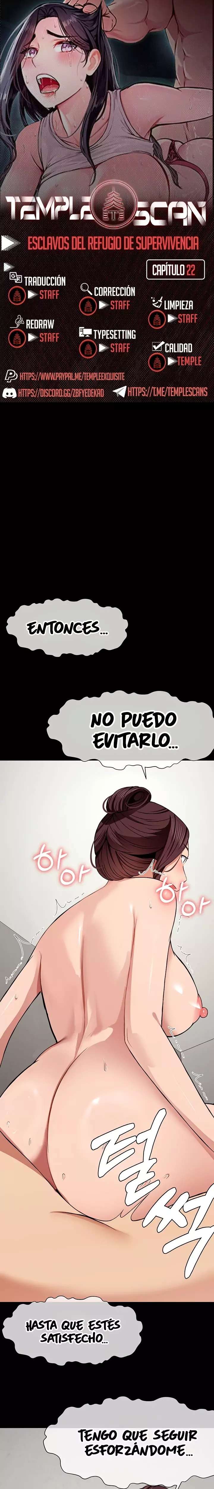 Esclavas del Refugio de Supervivencia Capítulo 22 - Página 1