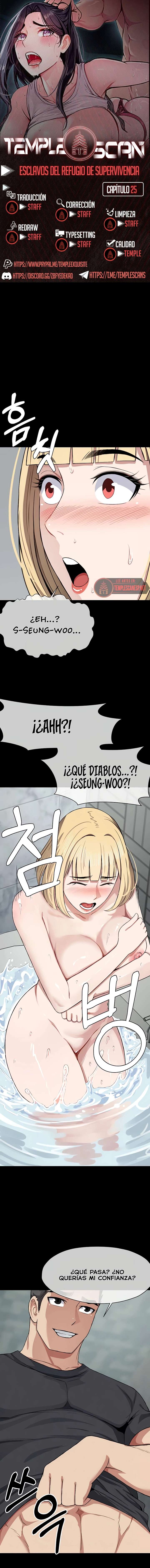 Esclavas del Refugio de Supervivencia Capítulo 25 - Página 1