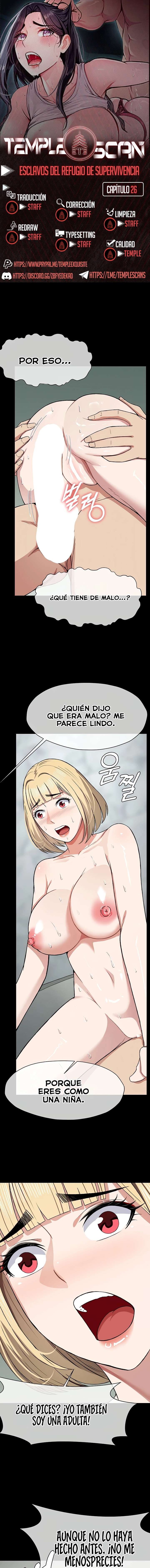 Esclavas del Refugio de Supervivencia Capítulo 26 - Página 1