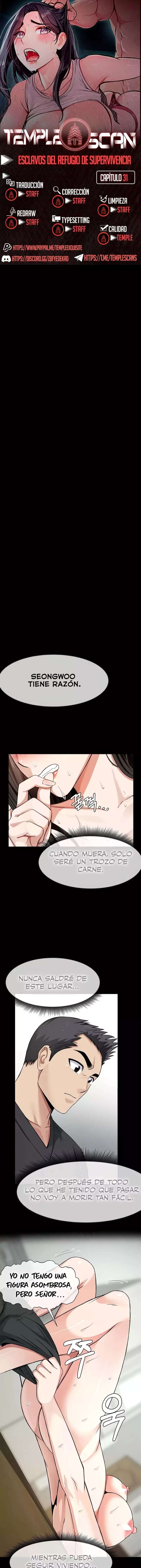 Esclavas del Refugio de Supervivencia Capítulo 31 - Página 1