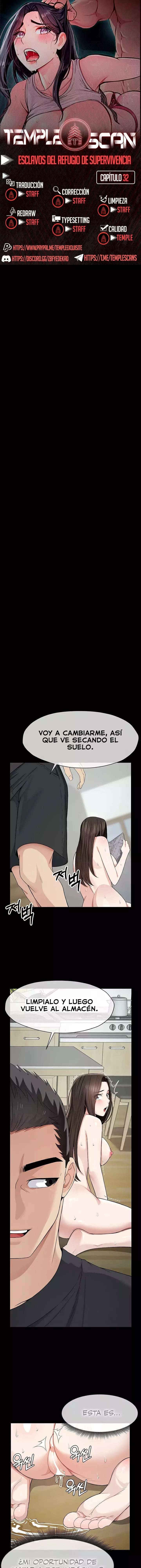 Esclavas del Refugio de Supervivencia Capítulo 32 - Página 1