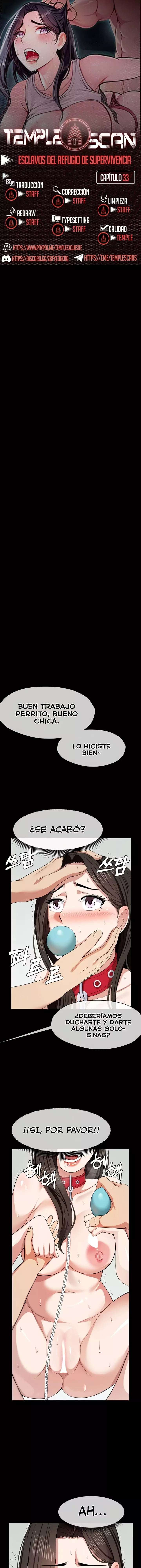 Esclavas del Refugio de Supervivencia Capítulo 33 - Página 1