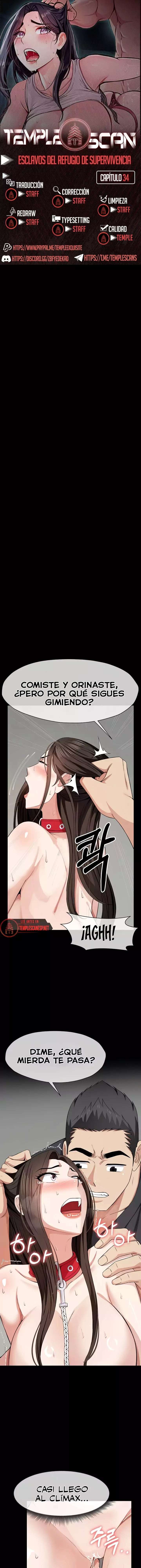 Esclavas del Refugio de Supervivencia Capítulo 34 - Página 1