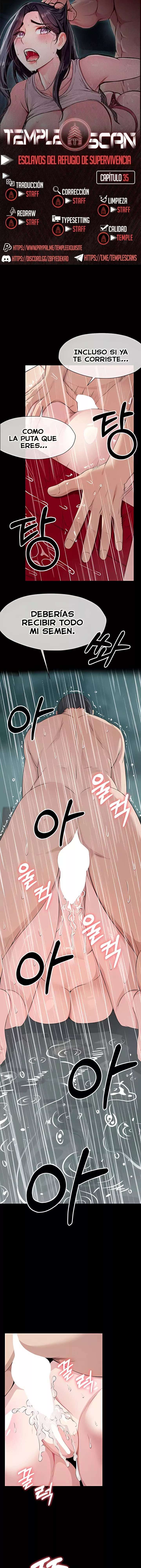 Esclavas del Refugio de Supervivencia Capítulo 35 - Página 1