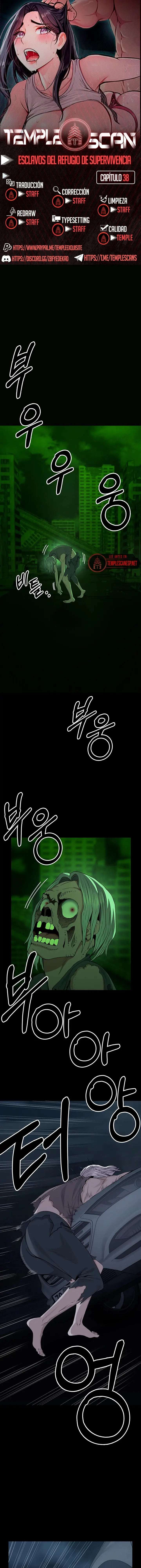 Esclavas del Refugio de Supervivencia Capítulo 38 - Página 1
