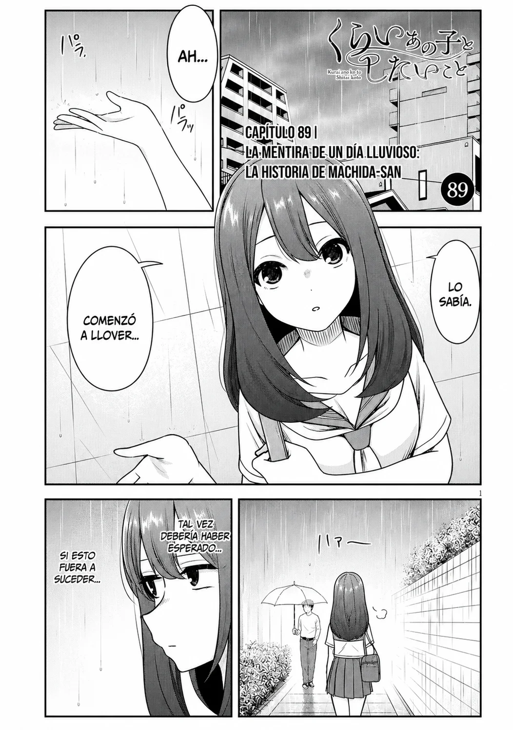 Kurai Anoko to Shitai koto Capítulo 89 - Página 2