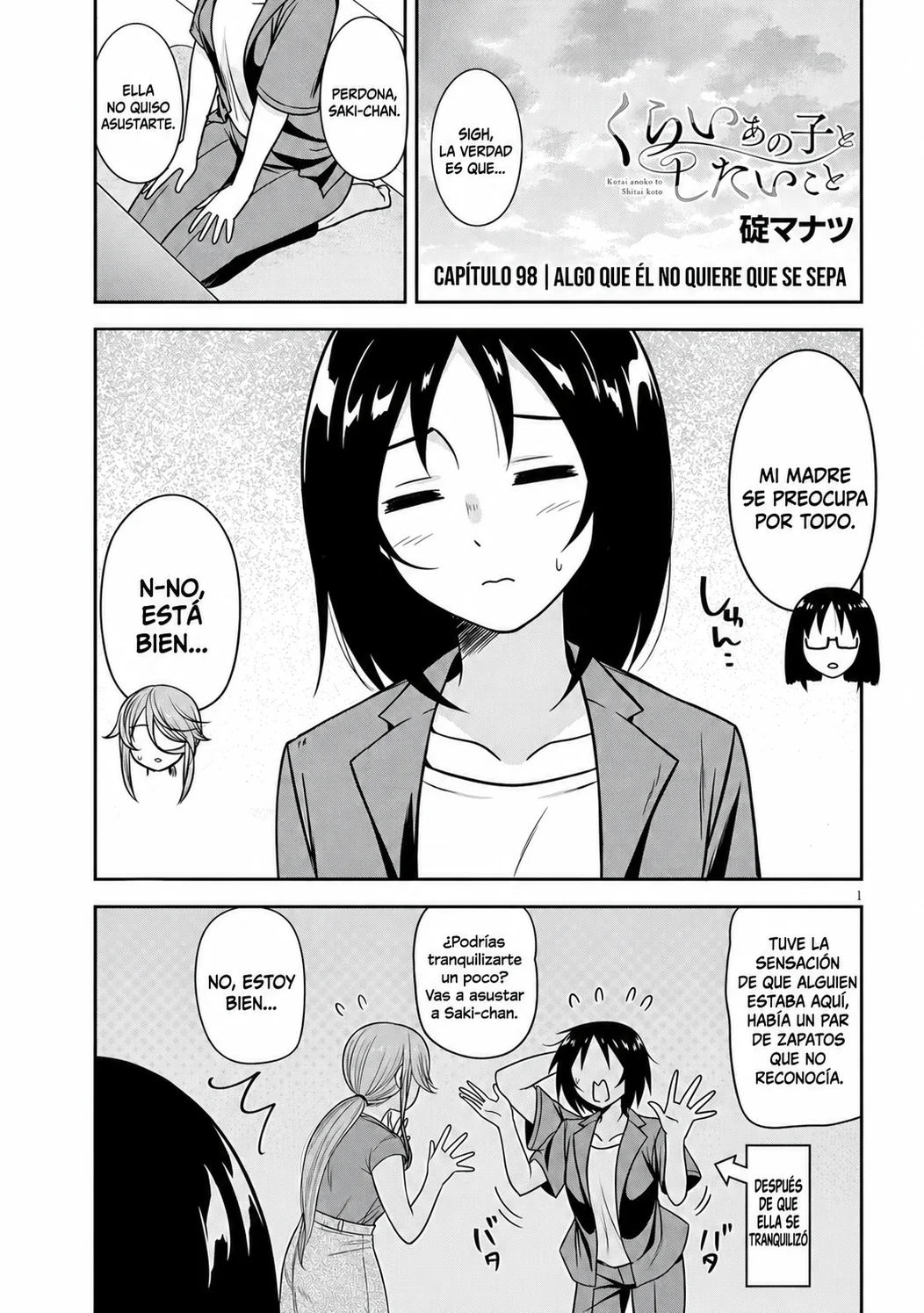 Kurai Anoko to Shitai koto Capítulo 98 - Página 1