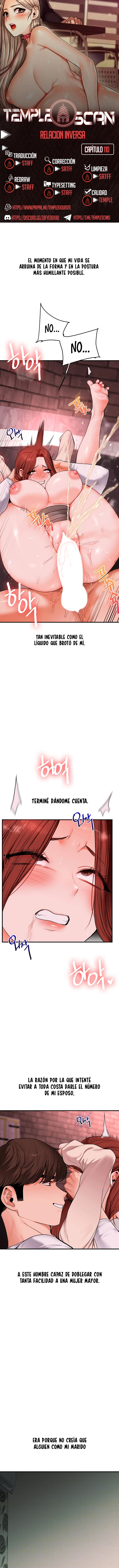 Relación inversa Capítulo 110 - Página 1