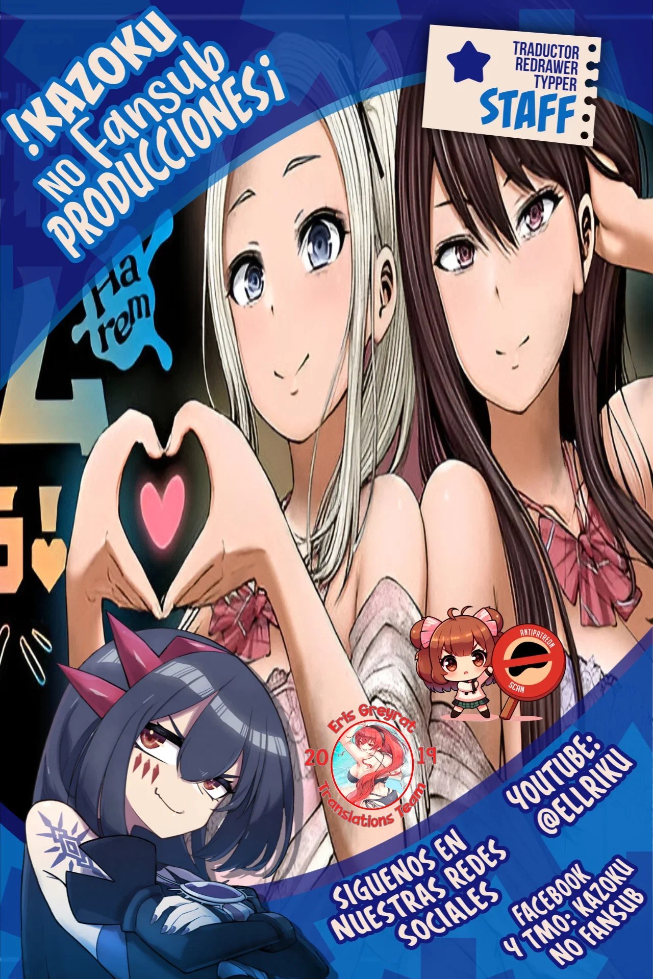 ZOMBIE SEKAI DE HAREM WO TSUKUROU Capítulo 15.1 - Página 1