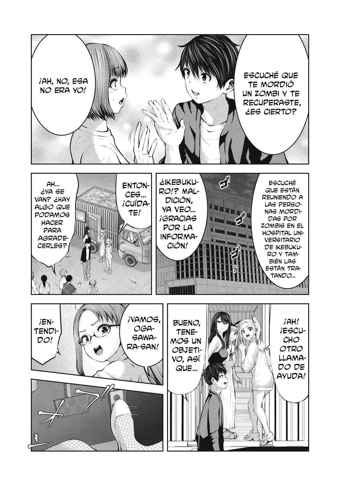 ZOMBIE SEKAI DE HAREM WO TSUKUROU Capítulo 15.1 - Página 10