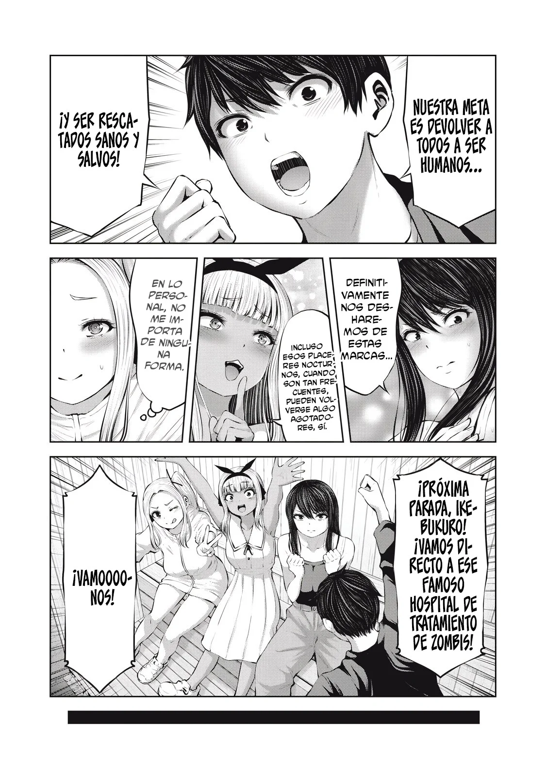 ZOMBIE SEKAI DE HAREM WO TSUKUROU Capítulo 15.1 - Página 12