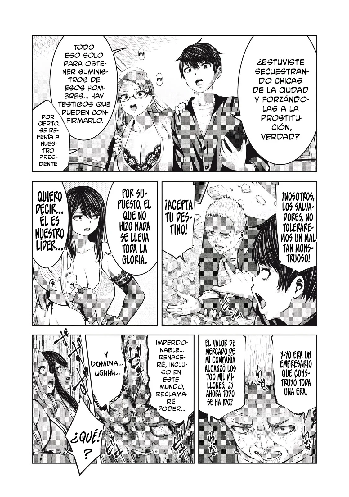 ZOMBIE SEKAI DE HAREM WO TSUKUROU Capítulo 15.1 - Página 6