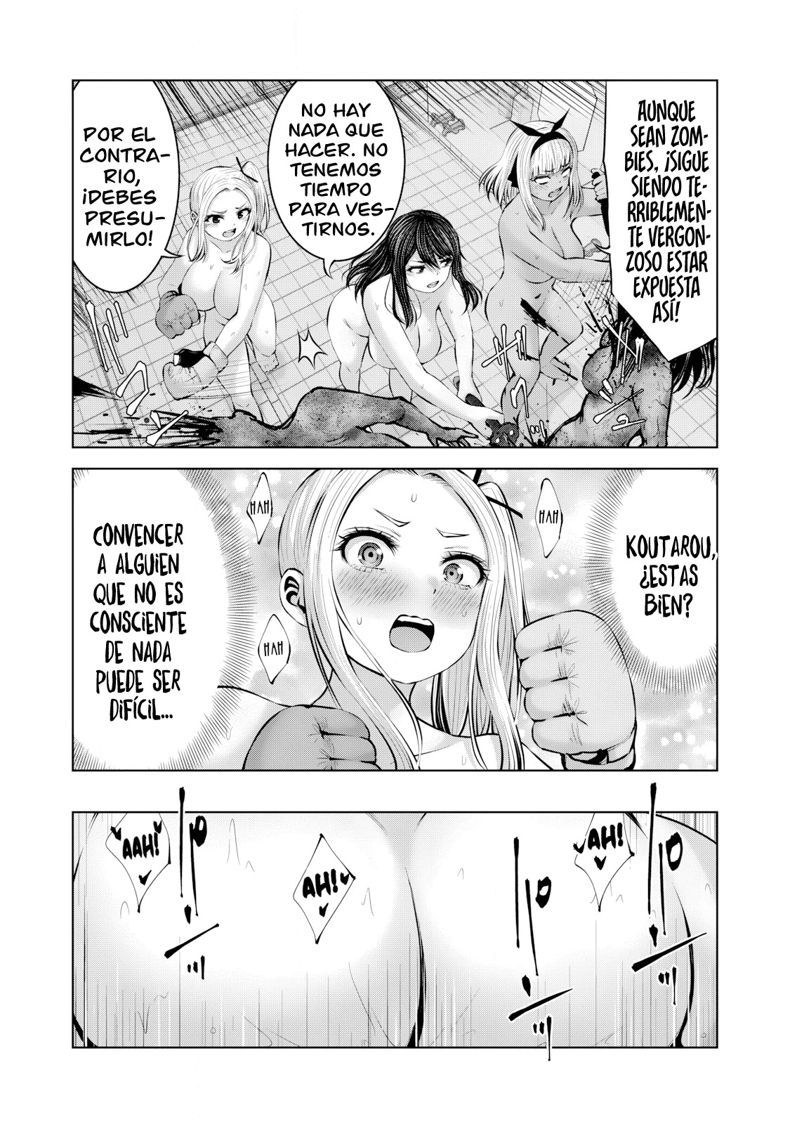 ZOMBIE SEKAI DE HAREM WO TSUKUROU Capítulo 15.2 - Página 15