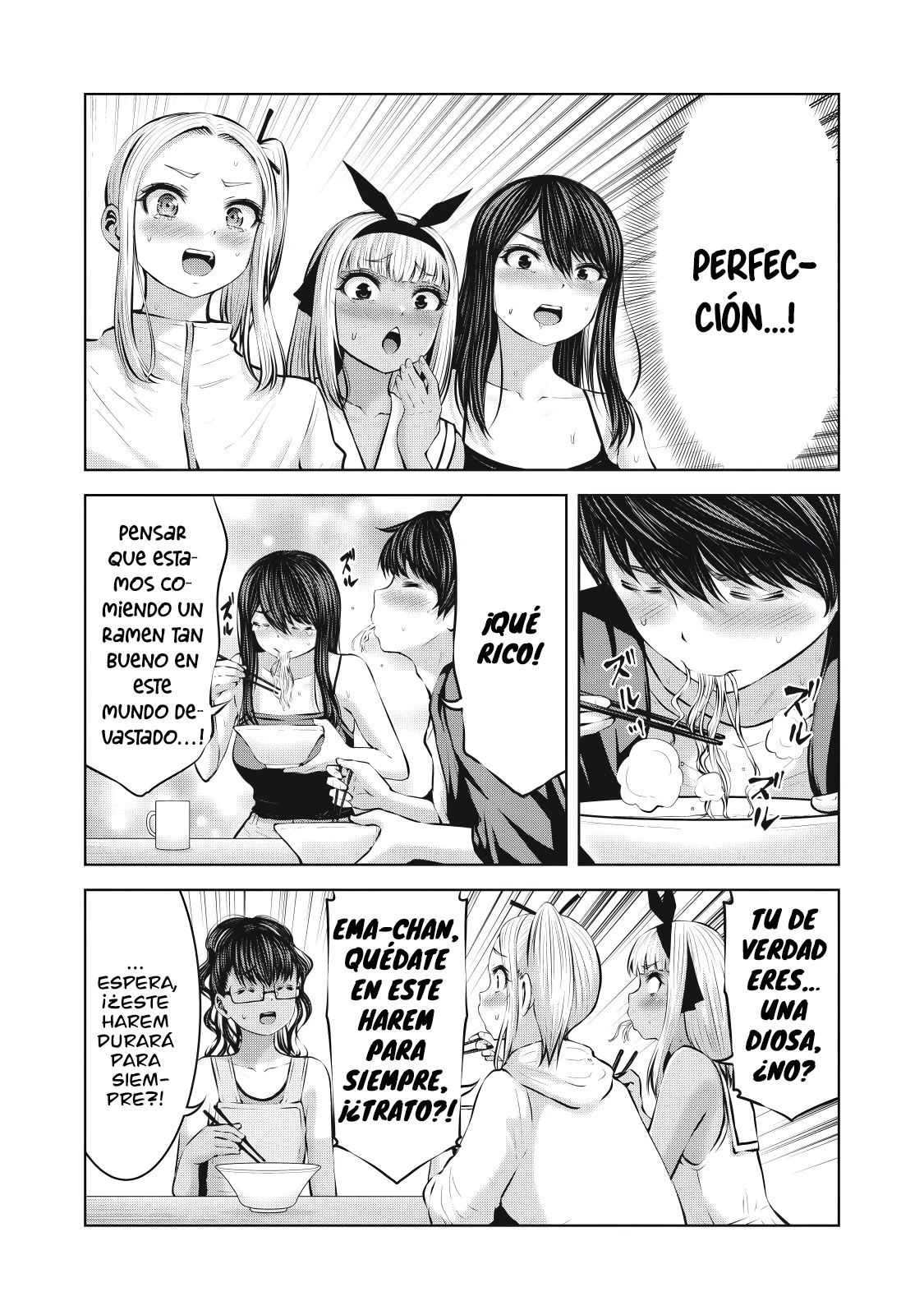 ZOMBIE SEKAI DE HAREM WO TSUKUROU Capítulo 16.1 - Página 13