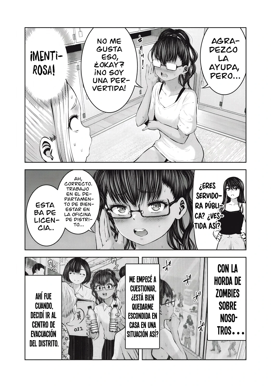 ZOMBIE SEKAI DE HAREM WO TSUKUROU Capítulo 16.1 - Página 8