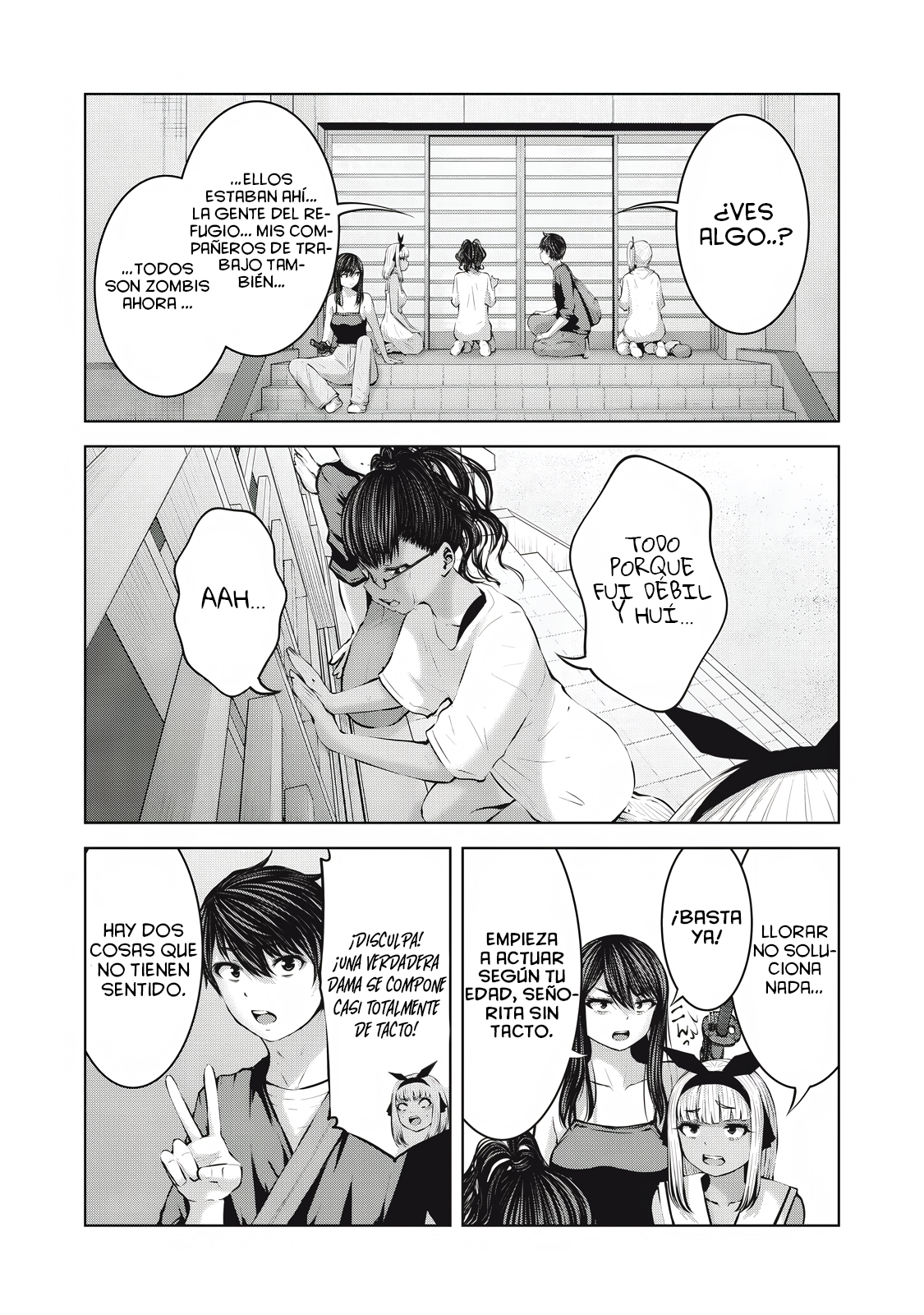 ZOMBIE SEKAI DE HAREM WO TSUKUROU Capítulo 16.2 - Página 4