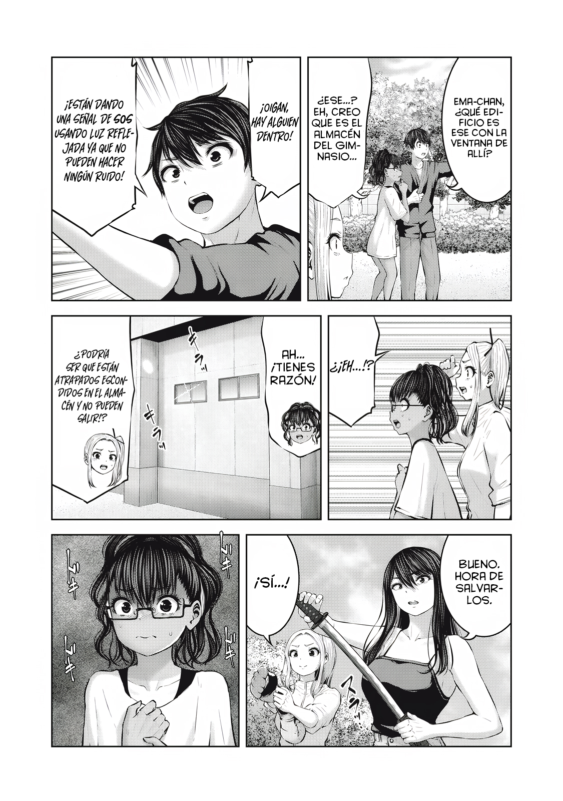 ZOMBIE SEKAI DE HAREM WO TSUKUROU Capítulo 16.2 - Página 8