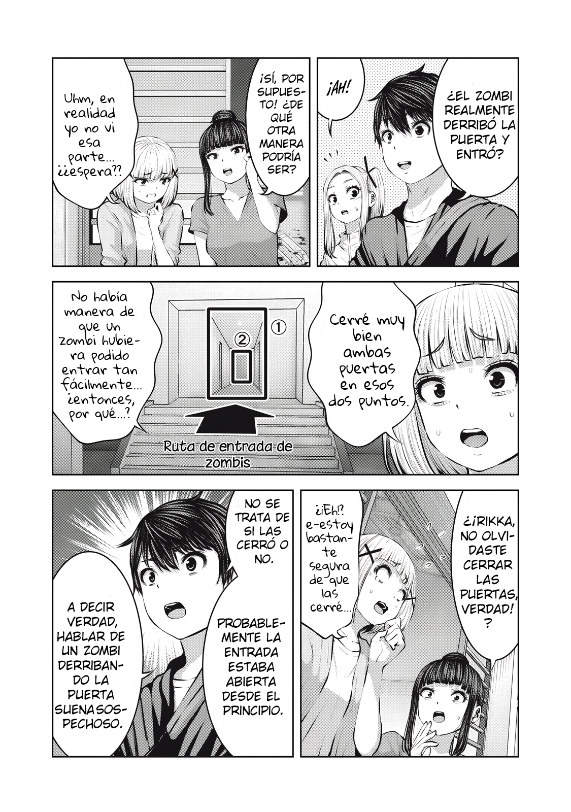 ZOMBIE SEKAI DE HAREM WO TSUKUROU Capítulo 17.2 - Página 14