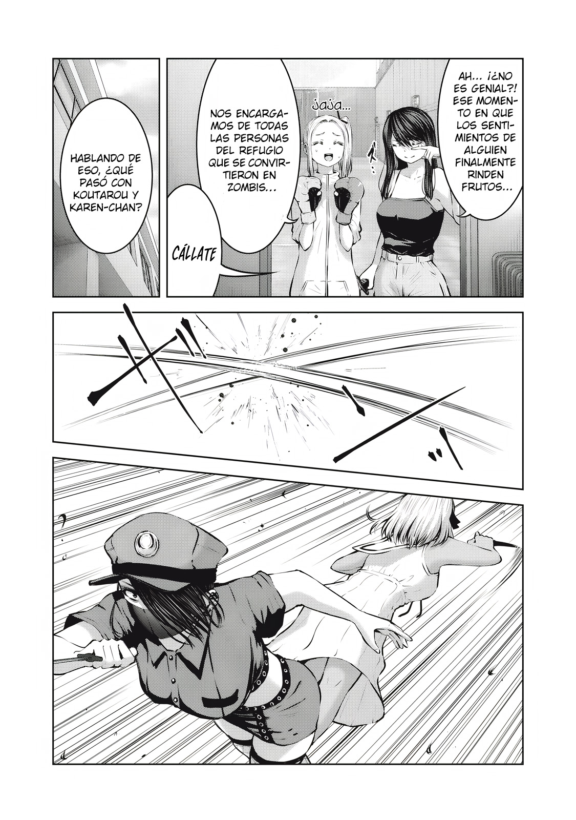ZOMBIE SEKAI DE HAREM WO TSUKUROU Capítulo 17.2 - Página 2