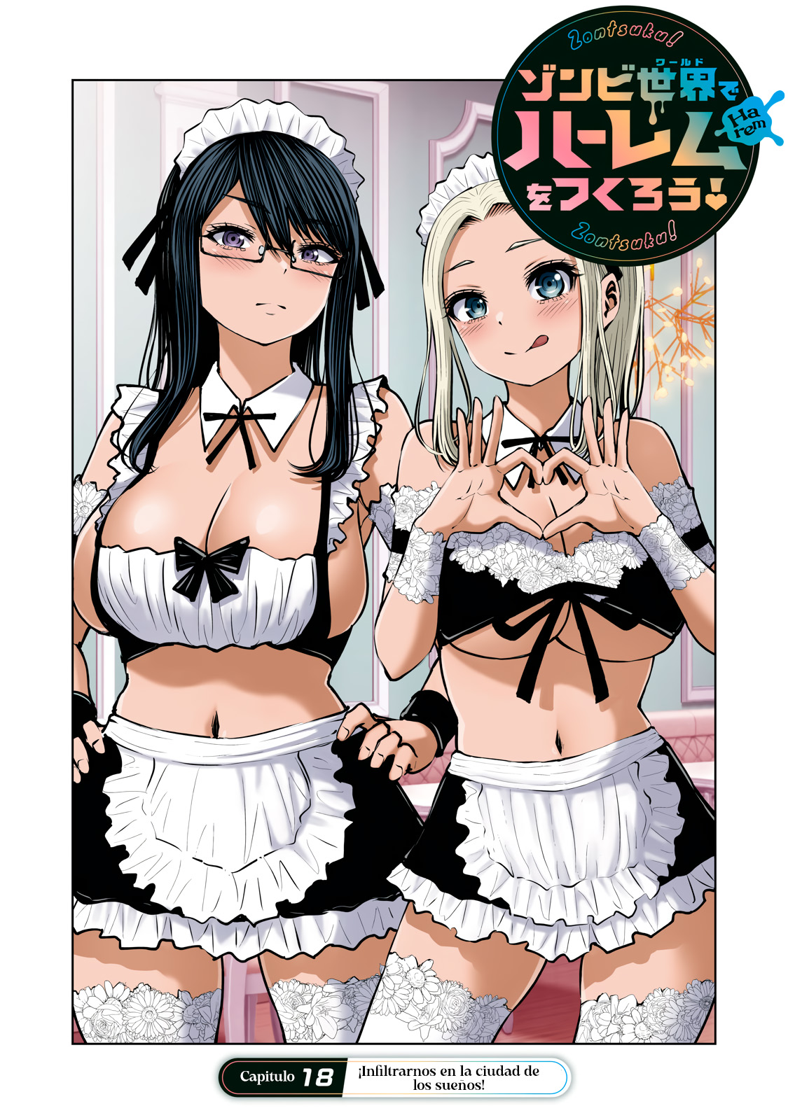 ZOMBIE SEKAI DE HAREM WO TSUKUROU Capítulo 18.1 - Página 2