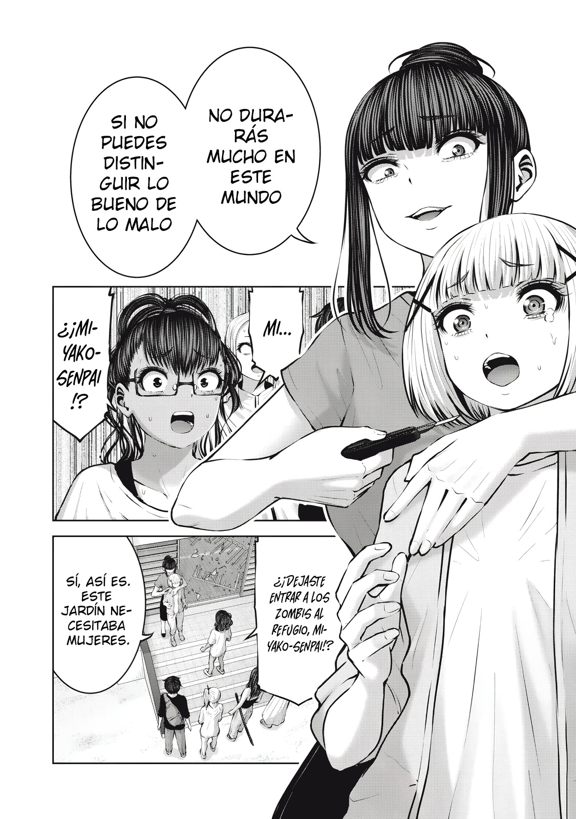 ZOMBIE SEKAI DE HAREM WO TSUKUROU Capítulo 18.1 - Página 3