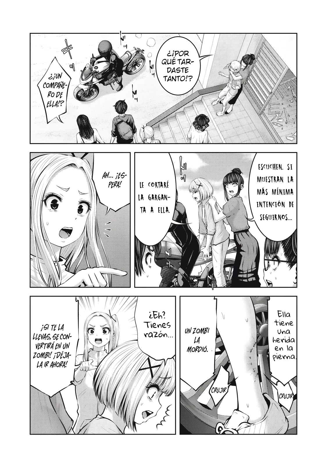 ZOMBIE SEKAI DE HAREM WO TSUKUROU Capítulo 18.1 - Página 7