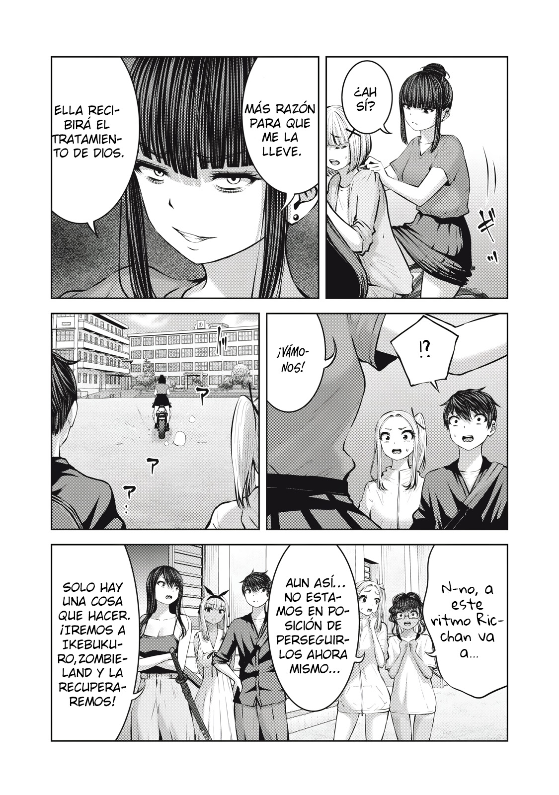 ZOMBIE SEKAI DE HAREM WO TSUKUROU Capítulo 18.1 - Página 8