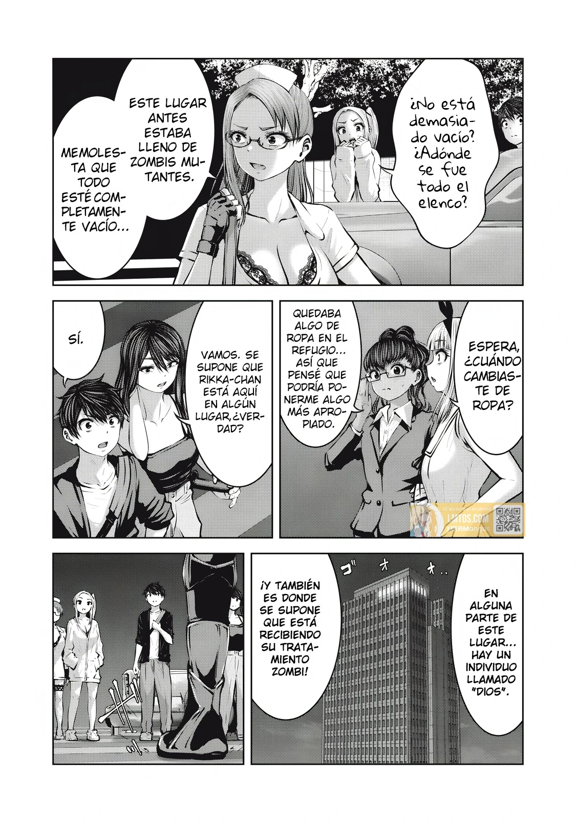 ZOMBIE SEKAI DE HAREM WO TSUKUROU Capítulo 18.2 - Página 1