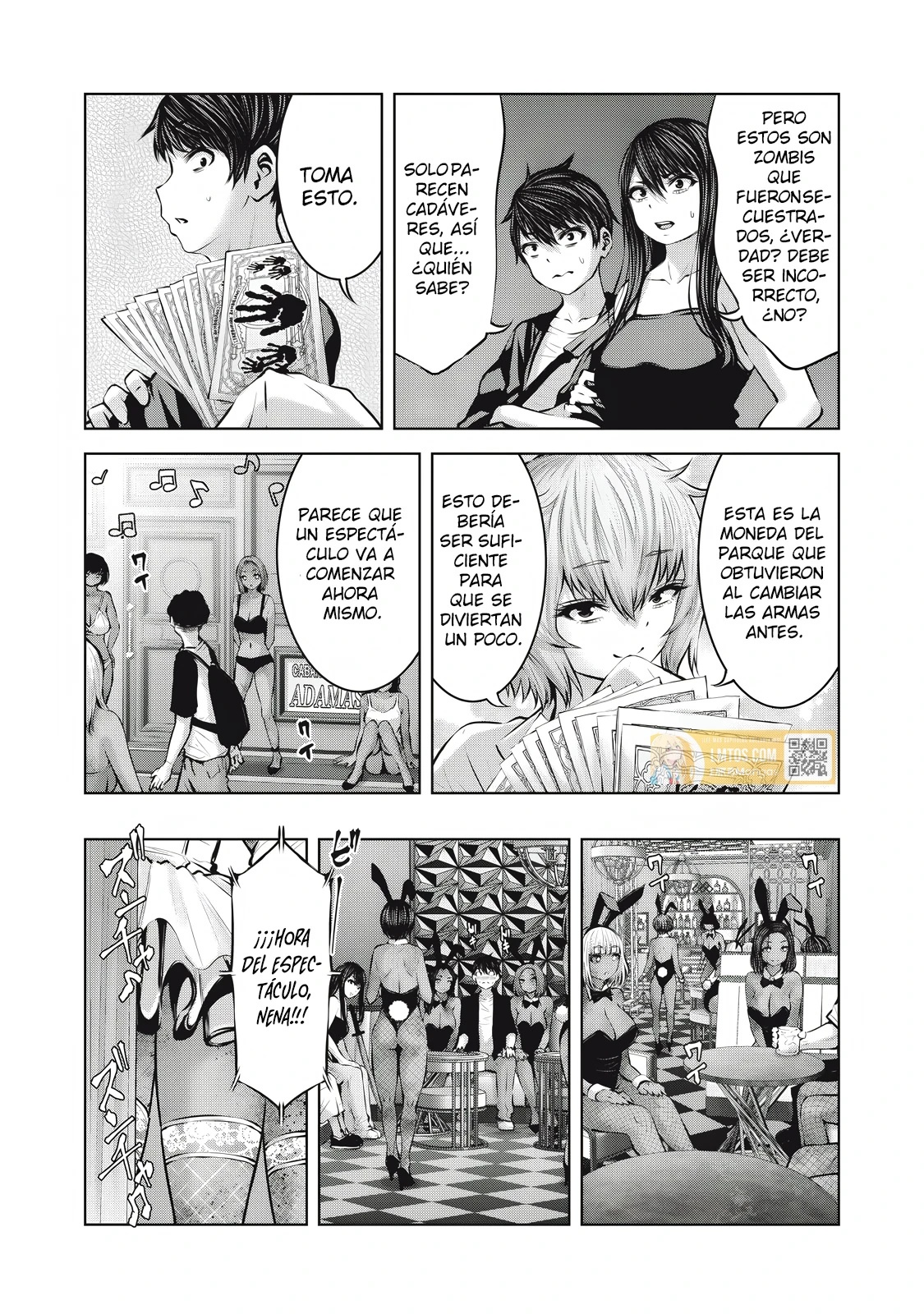 ZOMBIE SEKAI DE HAREM WO TSUKUROU Capítulo 18.2 - Página 11