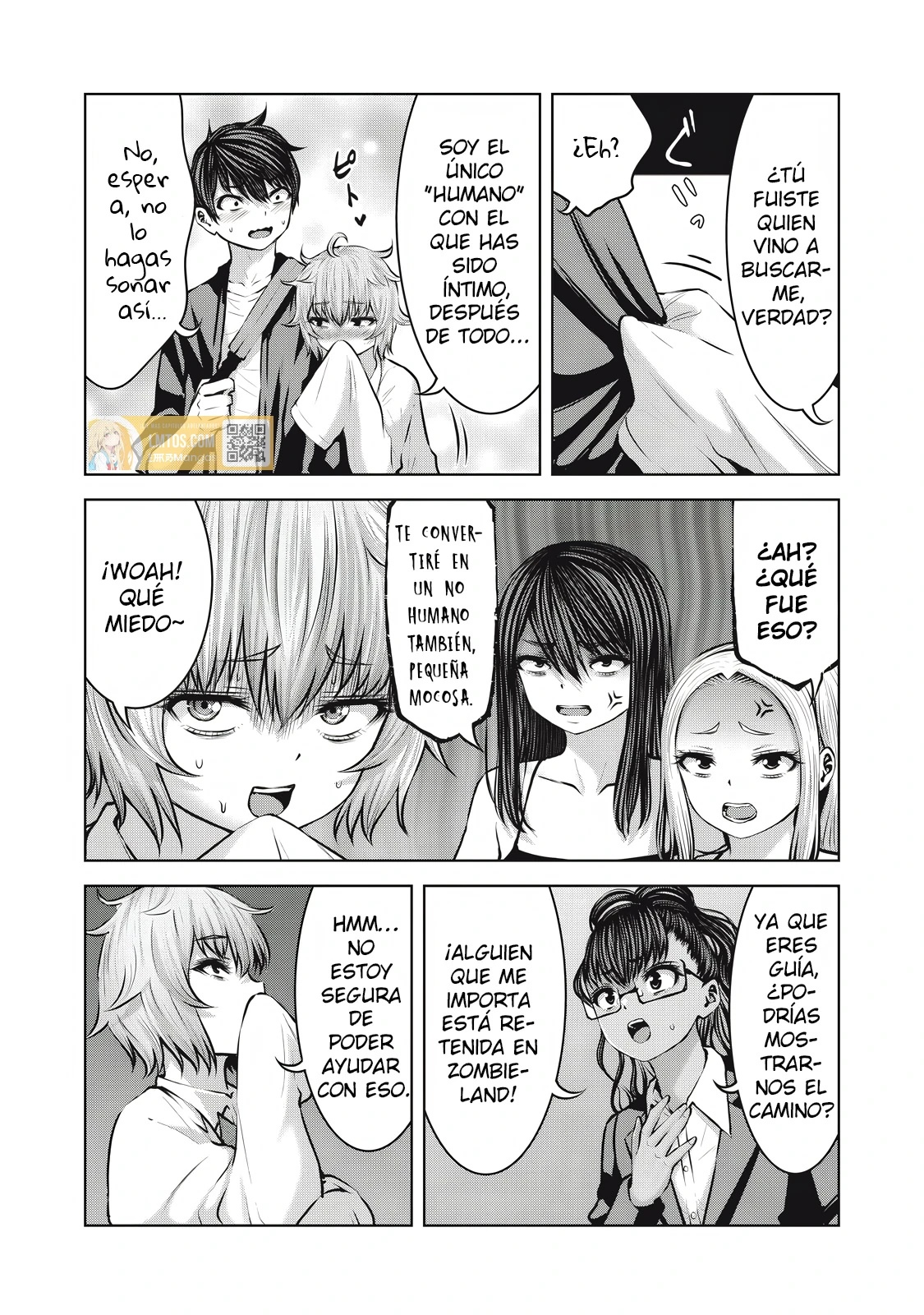 ZOMBIE SEKAI DE HAREM WO TSUKUROU Capítulo 18.2 - Página 5