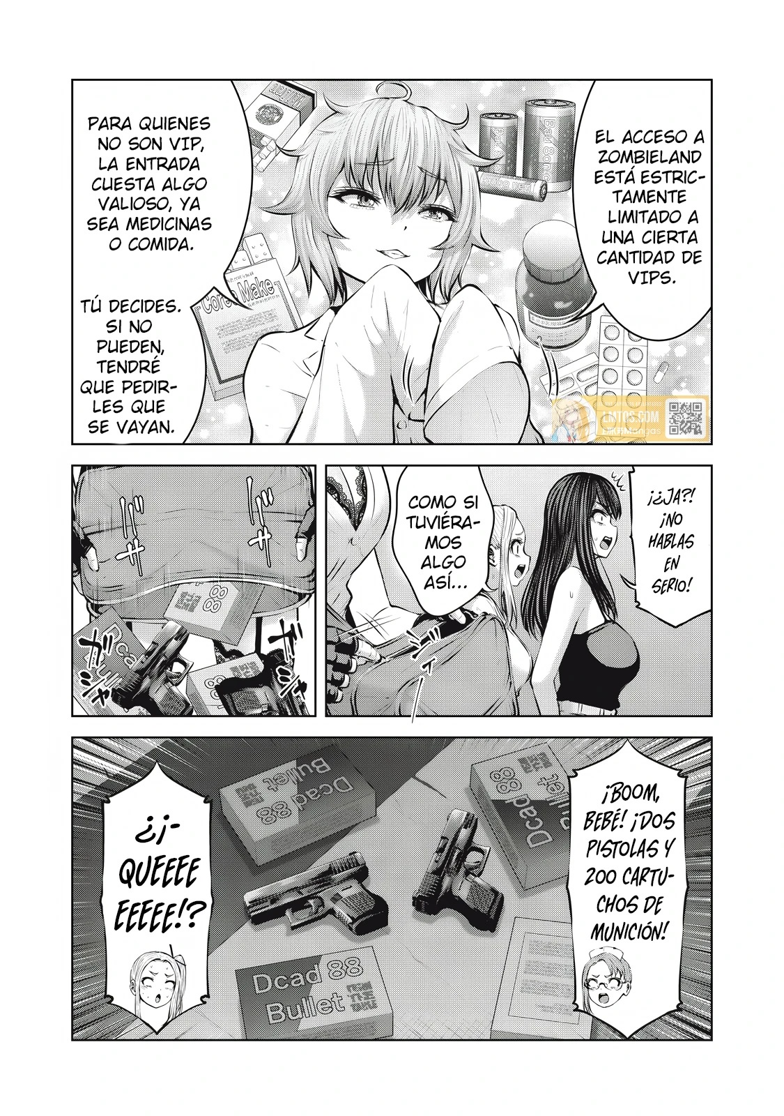 ZOMBIE SEKAI DE HAREM WO TSUKUROU Capítulo 18.2 - Página 6