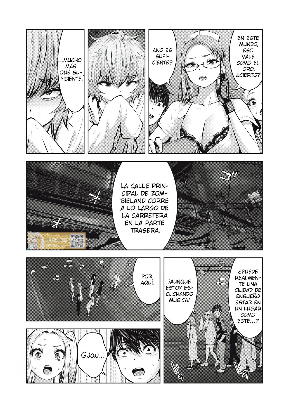 ZOMBIE SEKAI DE HAREM WO TSUKUROU Capítulo 18.2 - Página 7