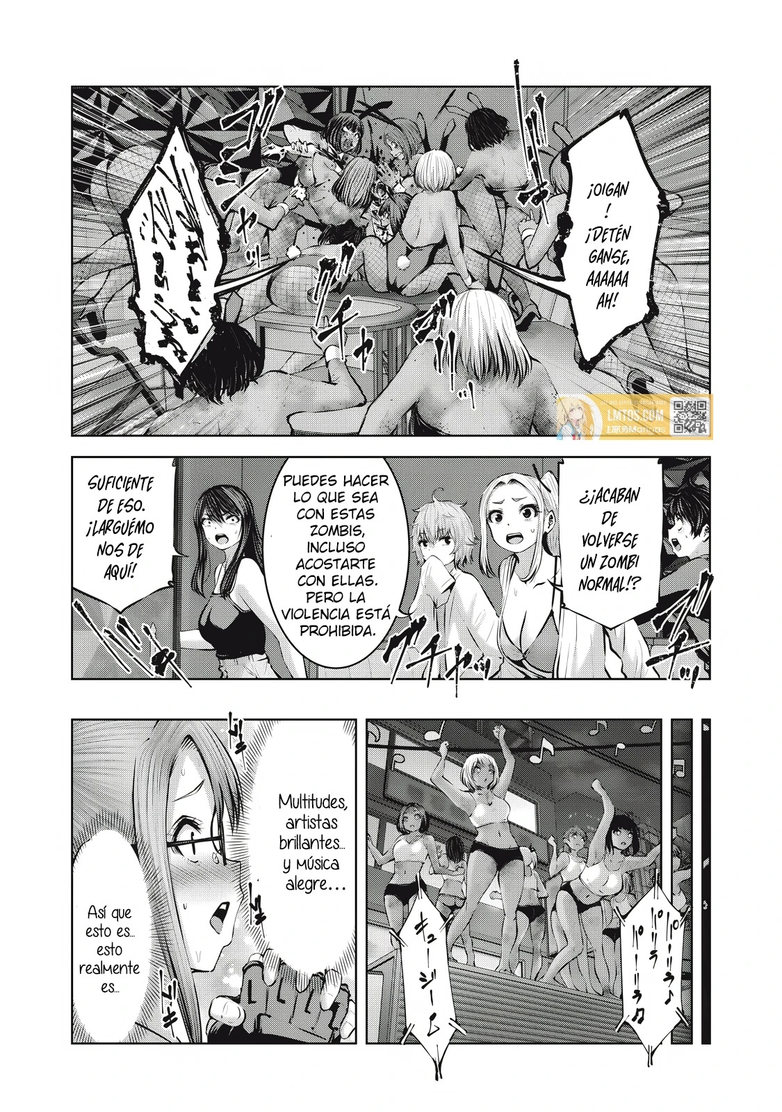 ZOMBIE SEKAI DE HAREM WO TSUKUROU Capítulo 19.1 - Página 11