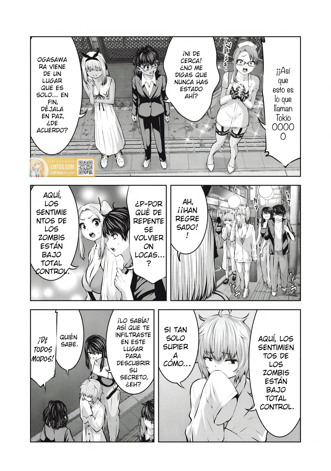 ZOMBIE SEKAI DE HAREM WO TSUKUROU Capítulo 19.1 - Página 12