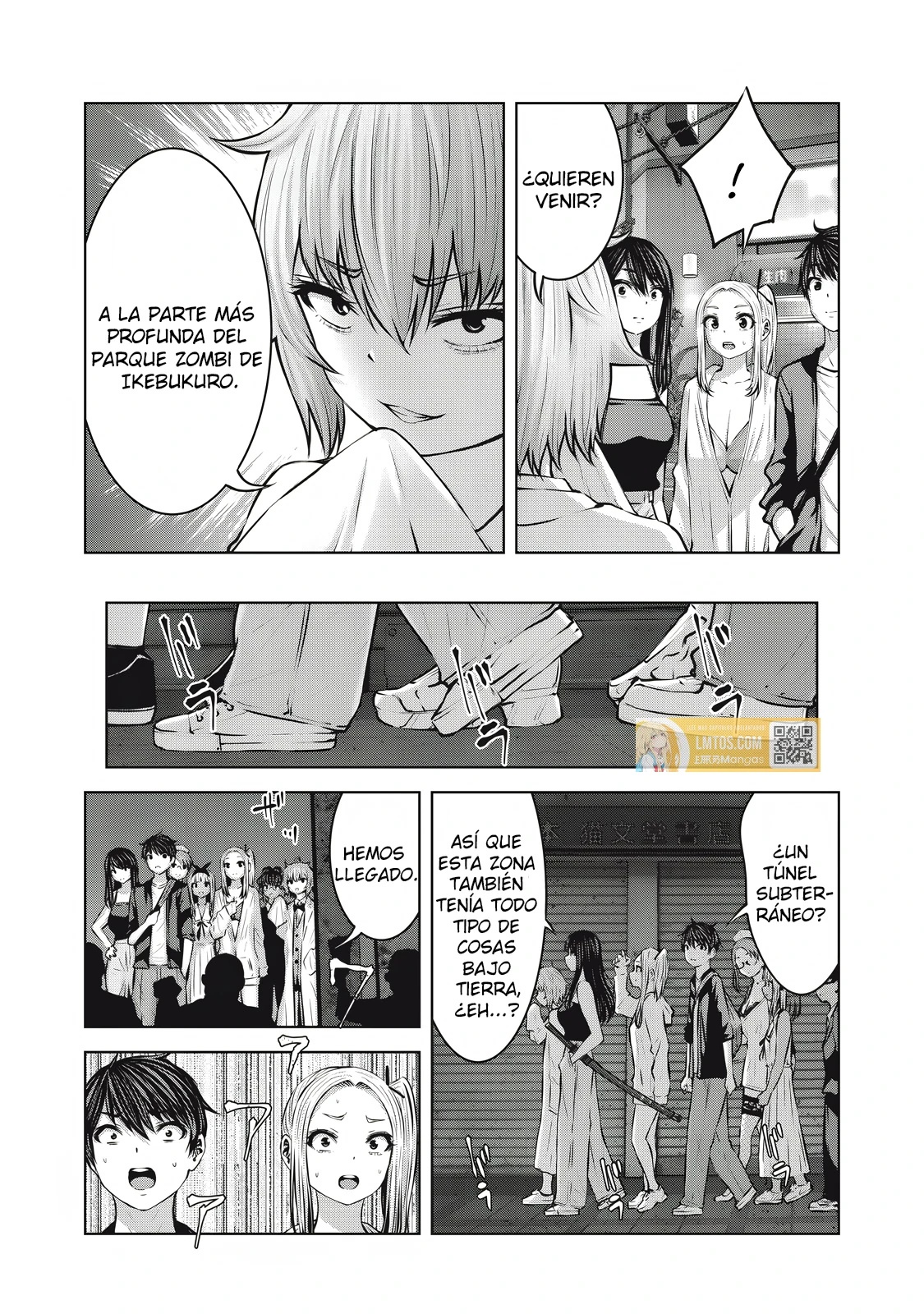 ZOMBIE SEKAI DE HAREM WO TSUKUROU Capítulo 19.1 - Página 14