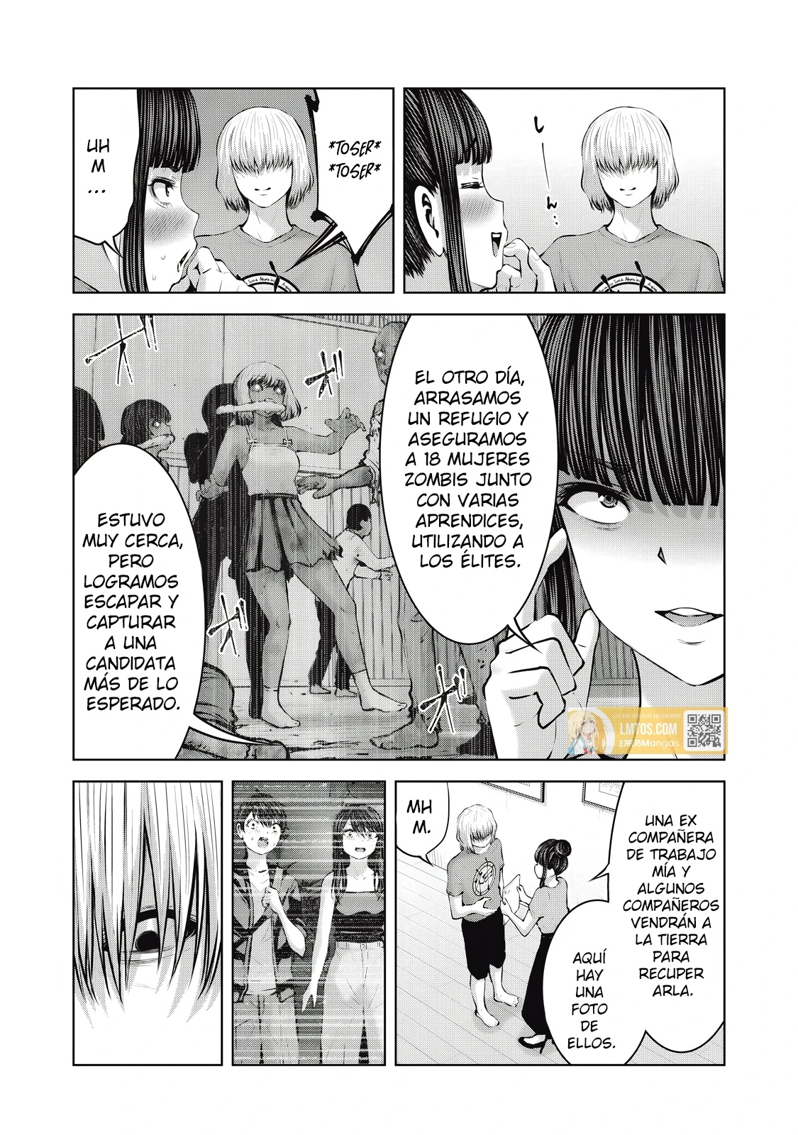 ZOMBIE SEKAI DE HAREM WO TSUKUROU Capítulo 19.1 - Página 6