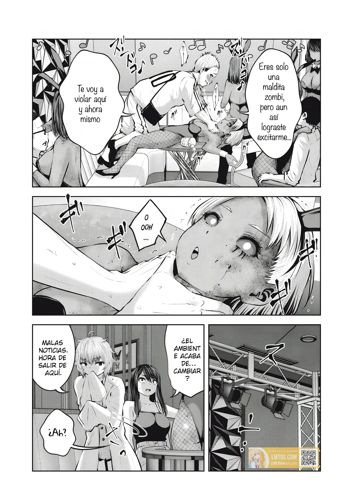 ZOMBIE SEKAI DE HAREM WO TSUKUROU Capítulo 19.1 - Página 9