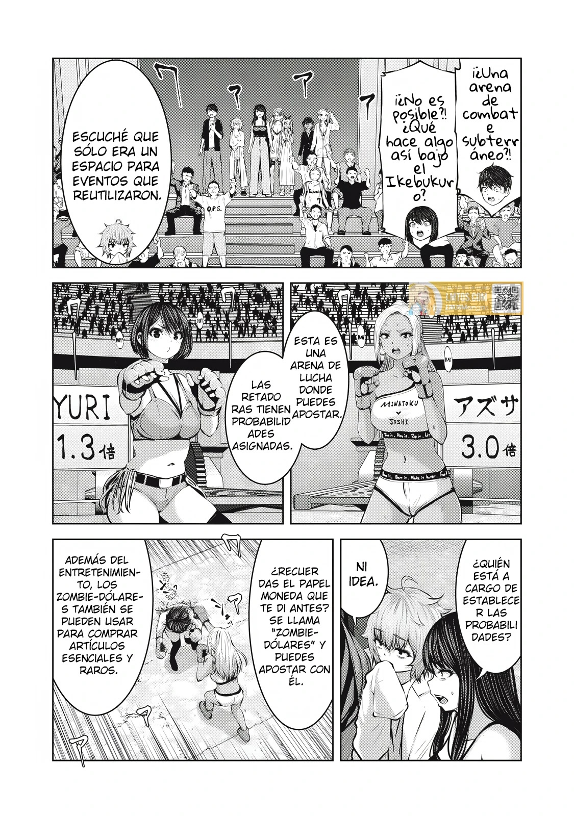 ZOMBIE SEKAI DE HAREM WO TSUKUROU Capítulo 19.2 - Página 2